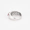 Bague 56 Bague or blanc, diamants et rubis 58 Facettes CRE0041X3