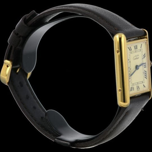 Montre Cartier Montre Tank Vermeil 58 Facettes MT42217