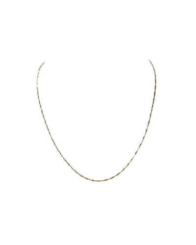 14K Yellow Gold Chain 58 Facettes