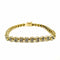 Bracelet Bracelet or jaune et diamants 58 Facettes Z15B51671
