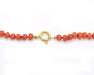 Collier Collana di corallo Sardegna 58 Facettes