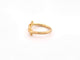 Bague 50 bague CARTIER entrelaces en or jaune 58 Facettes 264060