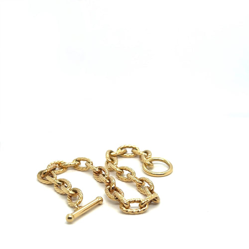 Bracelet Bracelet chaîne en or jaune 58 Facettes