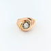 Bague 53 Bague en or rose et diamant 58 Facettes 30715