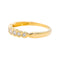 Bague 51.5 Bague Demi-alliance Or jaune Diamant 58 Facettes 3634779CN