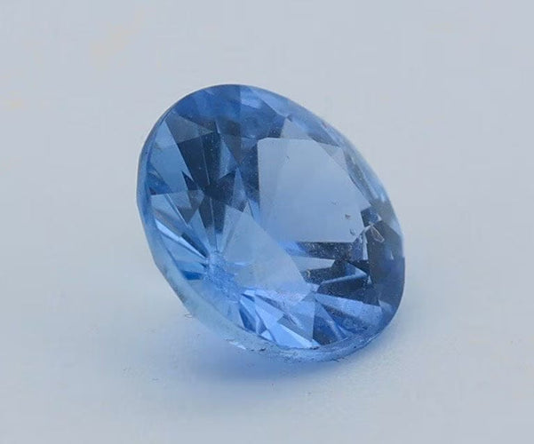 Gemstone Saphir bleu 1.00cts non chauffé certificat CGL 58 Facettes 446