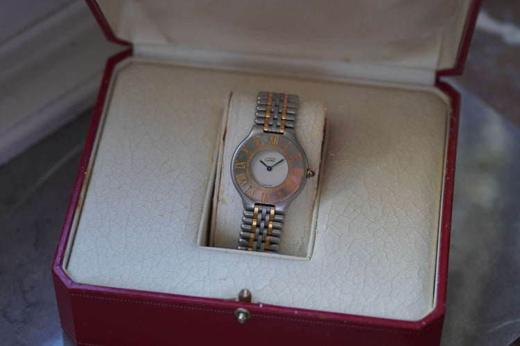 Montre Cartier Must 21 123000P 58 Facettes