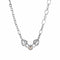 Collier Collier ras du cou en corde de coton or et argent de Barry Kieselstein 58 Facettes G13684