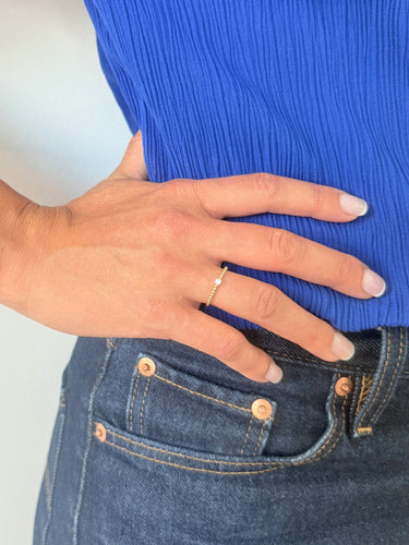 Bague 54 Bague Solitaire n°50｜Or et diamant 58 Facettes INV050