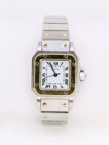 Montre CARTIER Montre Santos vintage or acier 58 Facettes 1120
