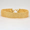 Bracelet Bracelet Paillasson or jaune 58 Facettes LP617/4