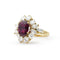 Bague Bague avec rubis de Birmanie de 3,24 ct et diamants 58 Facettes