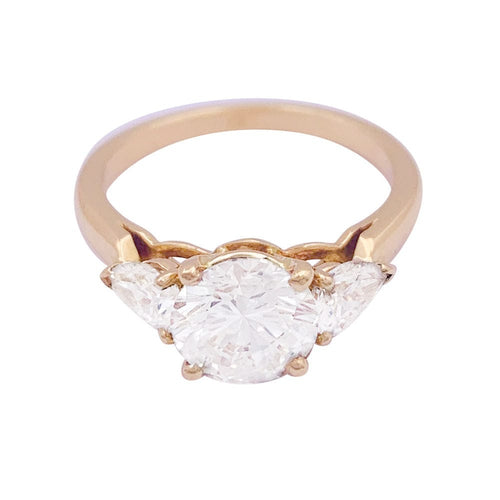 Bague 52 Bague solitaire Cartier, or jaune, diamants. 58 Facettes 33930