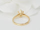 Bague 54 Bague solitaire en or jaune et diamant 1.59ct 58 Facettes 32058