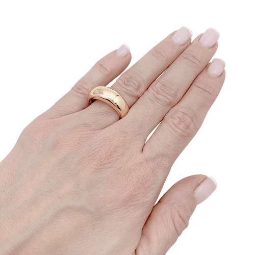 Bague 55 Bague Chaumet "Anneau" or jaune. 58 Facettes 33992