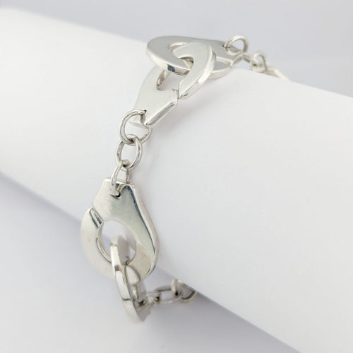 Bracelet Bracelet Dinh Van "Menottes R20´´ en argent 58 Facettes 32408