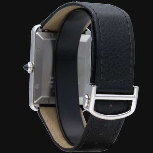 Montre Cartier Montre Tank Solo Xl 58 Facettes MT43618