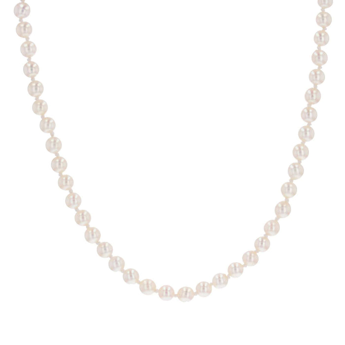 Collier Collier de perles blanches en choker 58 Facettes 24-013