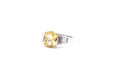 Bague Bague saphir jaune 3,95cts et diamants 58 Facettes 25600-26202