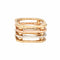 Bague 52 Bague trois ors Square Gate 58 Facettes G13697