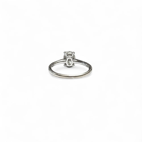 Bague 49 Bague solitaire diamant D/VS2 58 Facettes REF2537-304CF