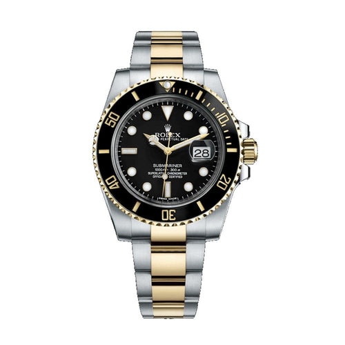 ROLEX Submariner Date 40 Or & Acier 58 Facettes 116613LN-1-1