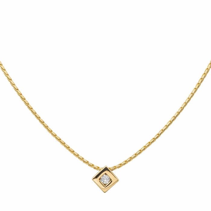 Collier Collier Solitaire Or jaune Diamant 58 Facettes 3175589CN