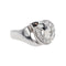 Bague 57 Dinh Van Bague Menottes Or blanc Diamant 58 Facettes 3616727RV