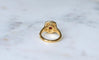 Bague 53 Bague Marguerite spinelle entourage diamants 58 Facettes