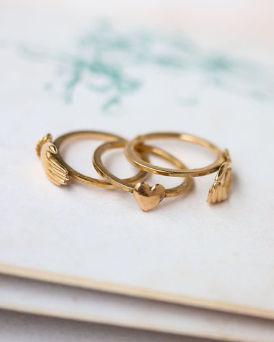 Bague 48.5 Bague de Foi Or Jaune 58 Facettes A11666