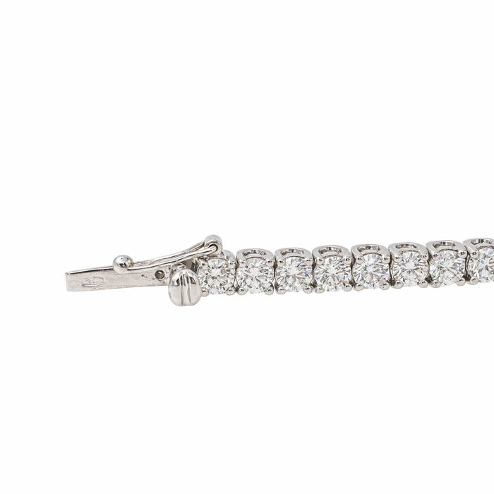 Bracelet Bracelet Tennis Or blanc Diamant 58 Facettes 3753360RV