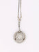 Collier Collier pendentif marguerite Belle Epoque or blanc diamants taille ancienne 58 Facettes J342