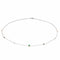 Collier Collier Or blanc Chrysoprase 58 Facettes 3028341CN