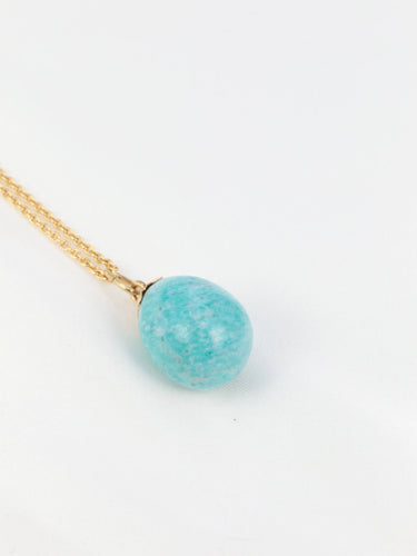 Pendentif Pendentif vintage en or jaune et amazonite 58 Facettes 149