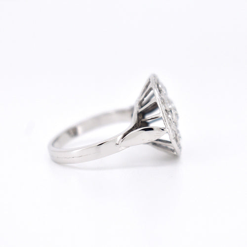 Bague 51 Bague Ronde Or 18 Carats et Diamants 58 Facettes 373