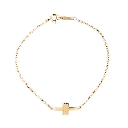 Tiffany & Co. - Dobbelt T-armbånd i rosegull 