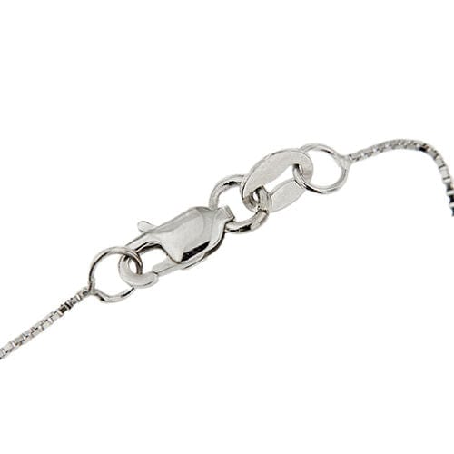 Collier Collier en or blanc avec un diamant de 0,44 ct 58 Facettes 50