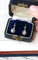 Boucles d'oreilles Dormeuses 1900 Or Jaune, Platine, Diamants 58 Facettes