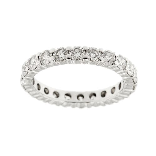 Bague 54 Alliance américaine diamants 2,10 ct 58 Facettes 37140