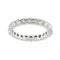 Bague 54 Alliance américaine diamants 2,10 ct 58 Facettes 37140