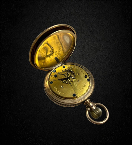 Montre Elgin National Watch Co. avec caisse Fahys Montauk n.1 58 Facettes