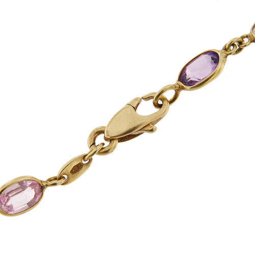 Collier Collier pierres de couleur 58 Facettes 28080