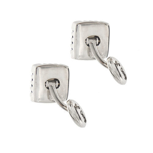 Boutons de manchette Boutons de manchette avec saphirs 58 Facettes 36483