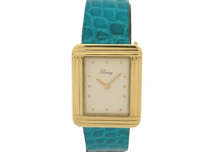 Montre montre POIRAY ma premiere 30mm or jaune 18k quartz boite 58 Facettes 271473