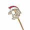 Broche Majesté Art Déco : Le Stickpin Tête de Faucon 58 Facettes 24037-0156