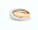 Bague Bague Wagner en or blanc et rose 58 Facettes