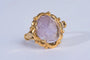 Bague 60 Bague camée, améthyste 58 Facettes 1031