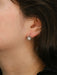 Boucles d'oreilles Boucles d'oreilles dormeuses anciennes diamants taille rose 58 Facettes J448