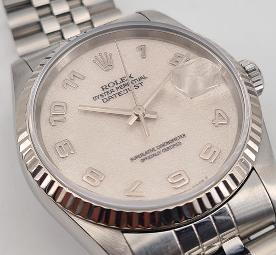 Montre ROLEX - Montre Datejust 36 Cadran Jubilee 58 Facettes 16234-1