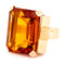 Bague 58 Bague Rétro en Or jaune, Citrine 58 Facettes 2F4EA441C5C14EB884C8D70C86286696
